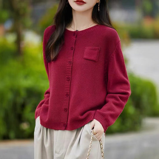 High-grade Korean Style Lazy Sweater Coat