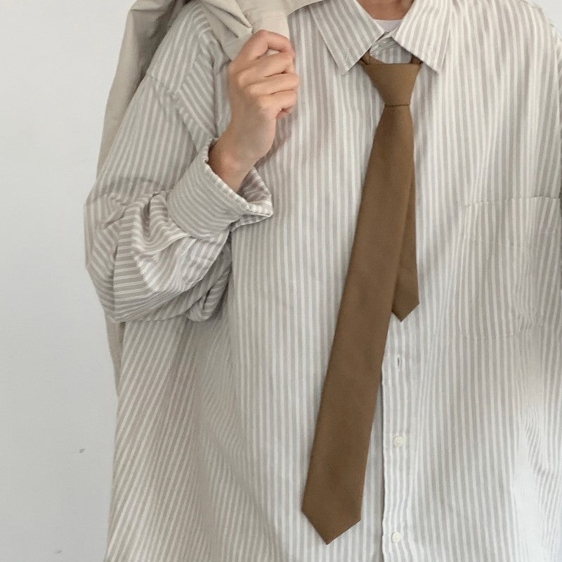 Japanese Classic Versatile Khaki Vintage Tie