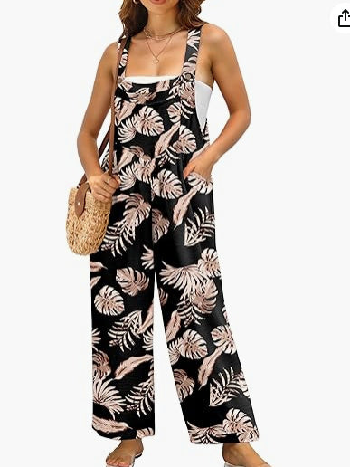 Casual Loose Jumpsuit With Pockets