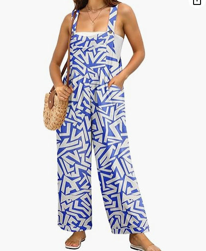 Casual Loose Jumpsuit With Pockets