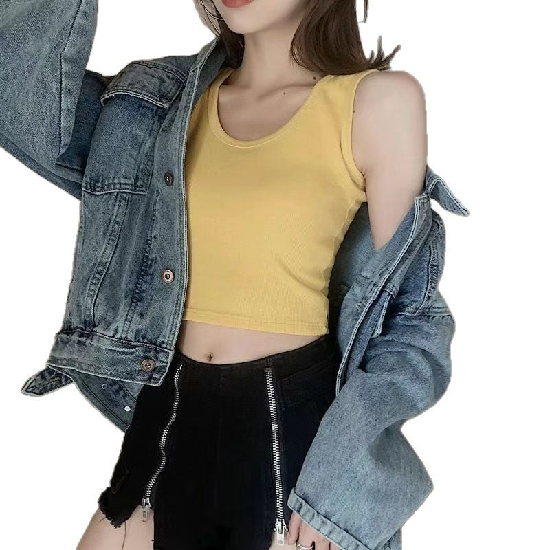 Hot Girl Sexy Vest Female Thread