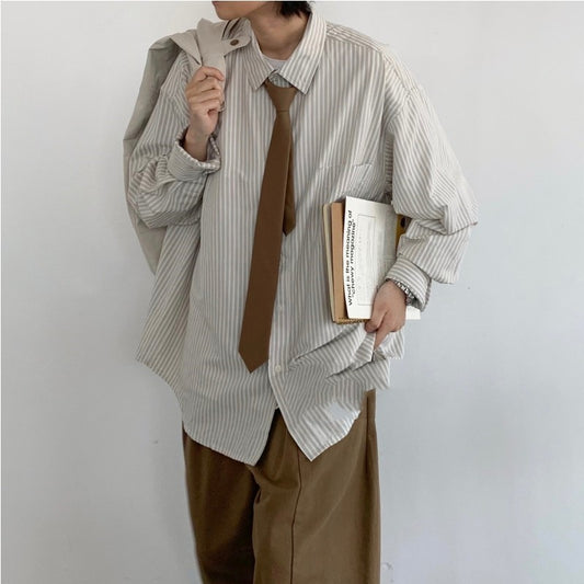 Japanese Classic Versatile Khaki Vintage Tie