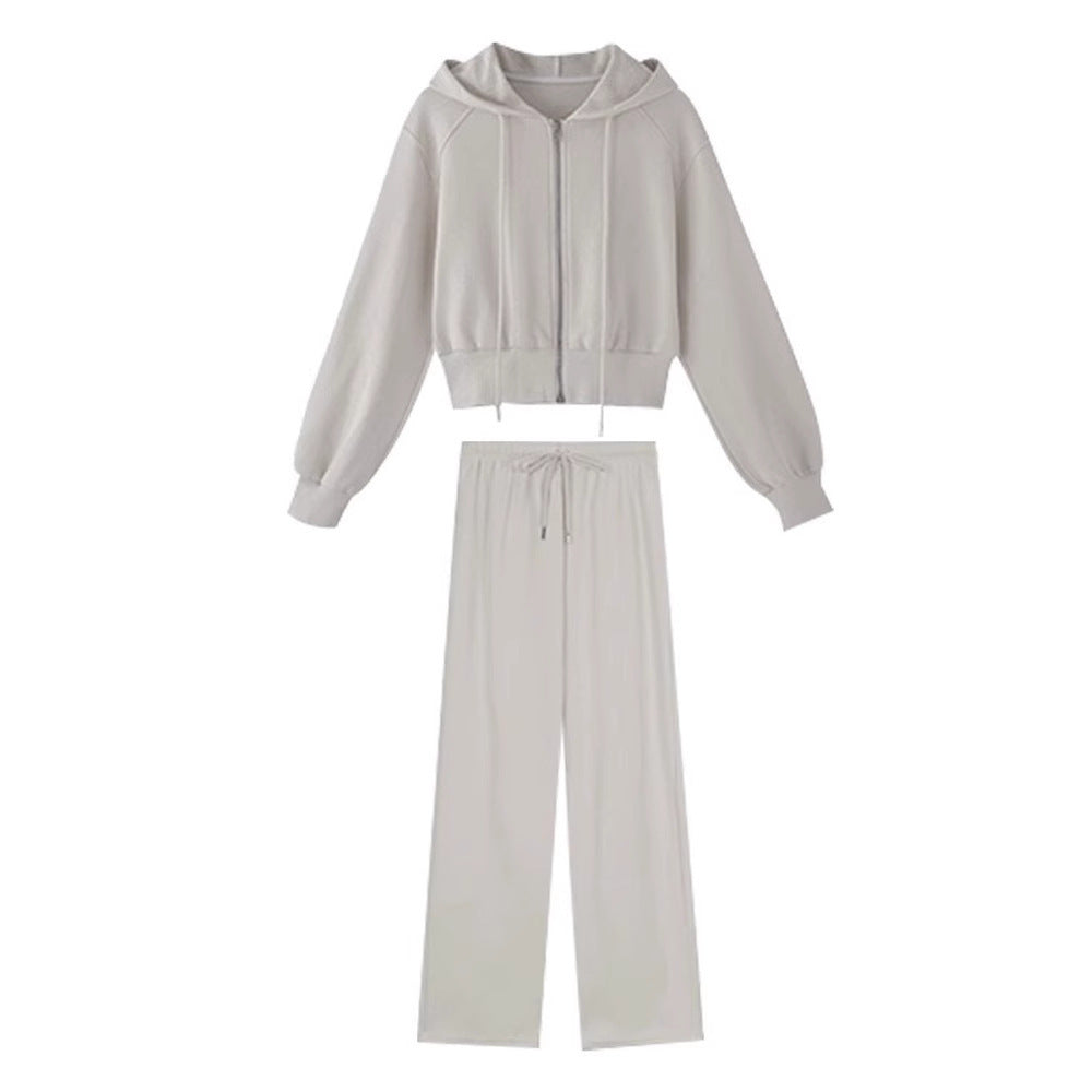 Idle Style Spring Leisure Sports Two-piece Set