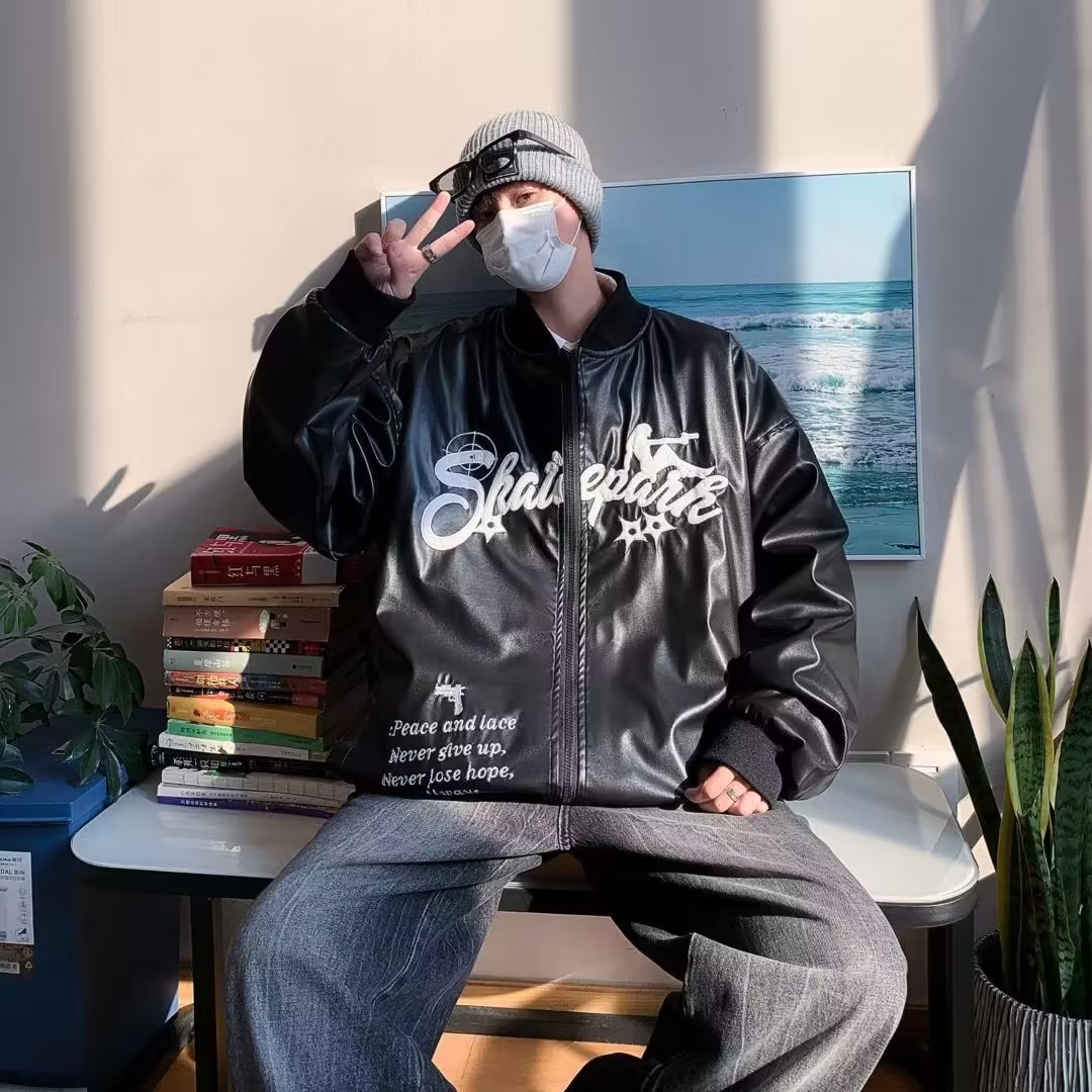 Korean Style Trendy Loose Jacket Baseball Uniform