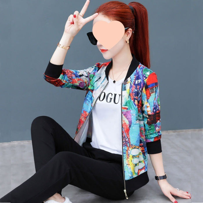 Western Style Korean Style Anti-aging Thin Coat Spring