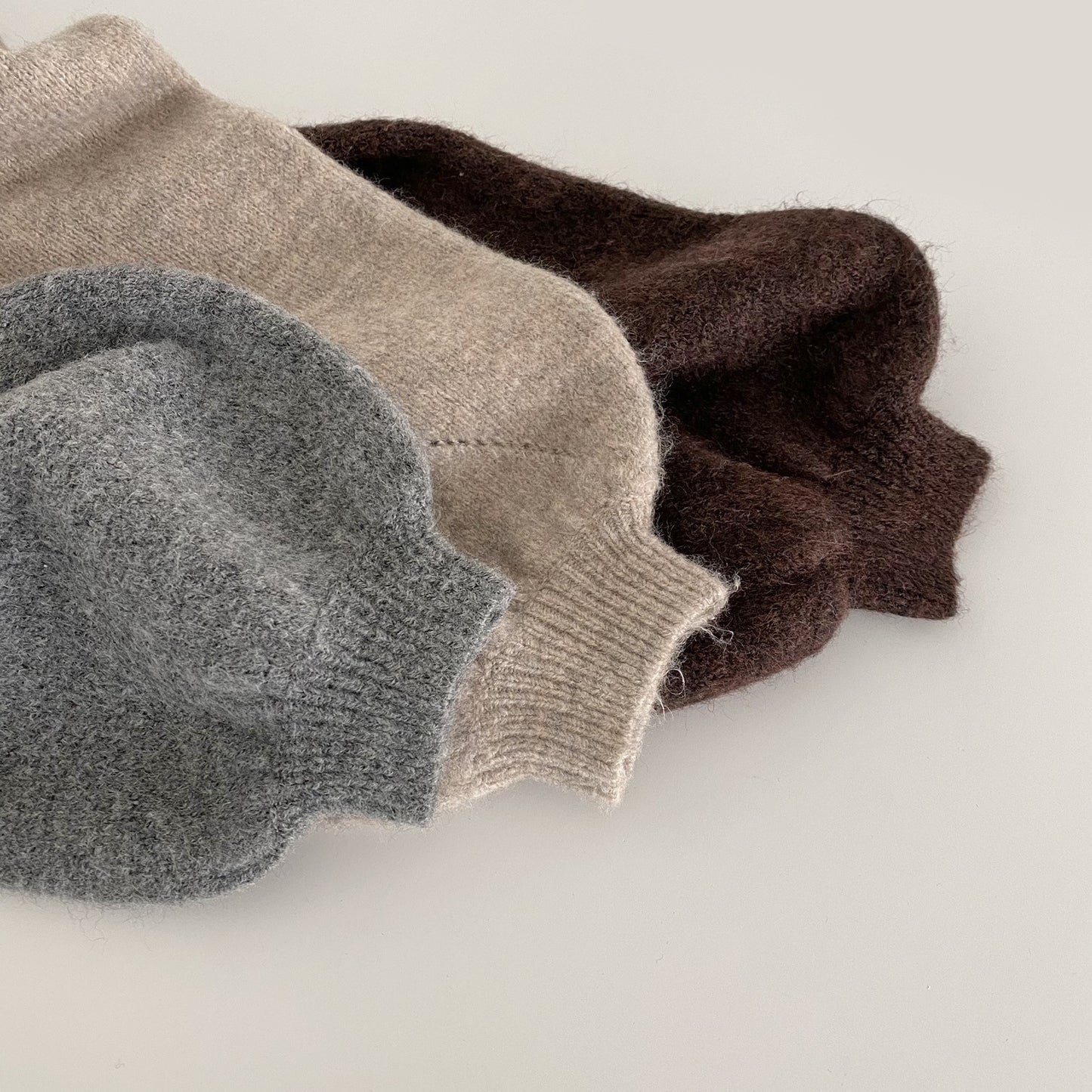 Idle Style Korean Style Mid-length Super Soft Slit Hemline At Hem Knitwear Women's Sweater