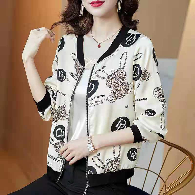 Western Style Korean Style Anti-aging Thin Coat Spring