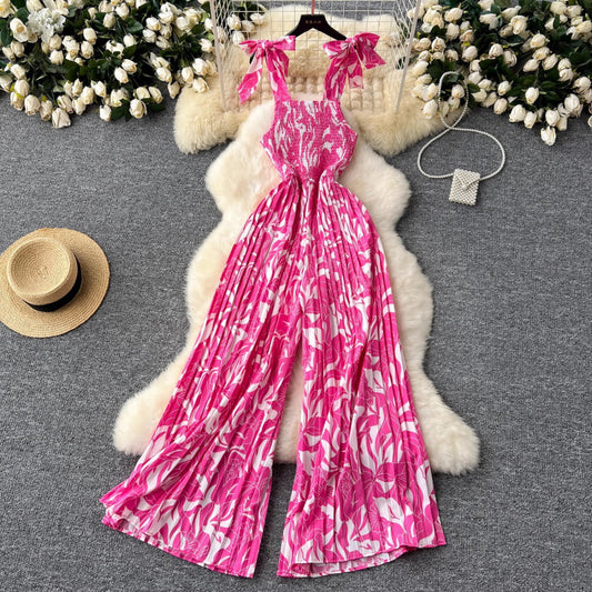 Travel Vacation Wear Jumpsuit Women's Summer
