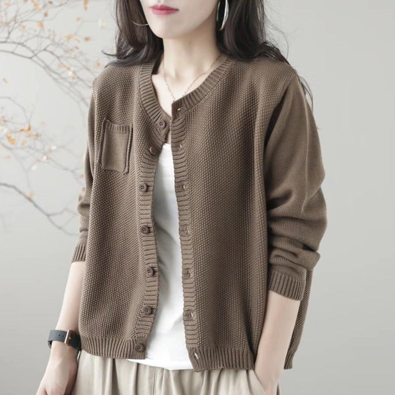 High-grade Korean Style Lazy Sweater Coat