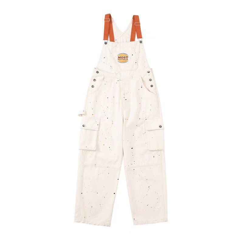 Milk Fashion Brand Straight One-piece Trousers