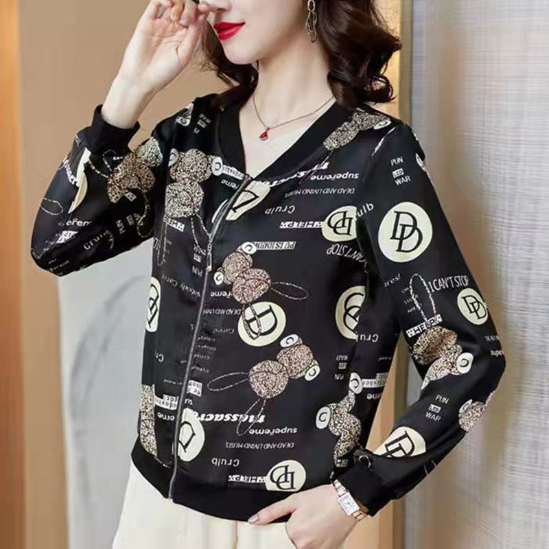Western Style Korean Style Anti-aging Thin Coat Spring