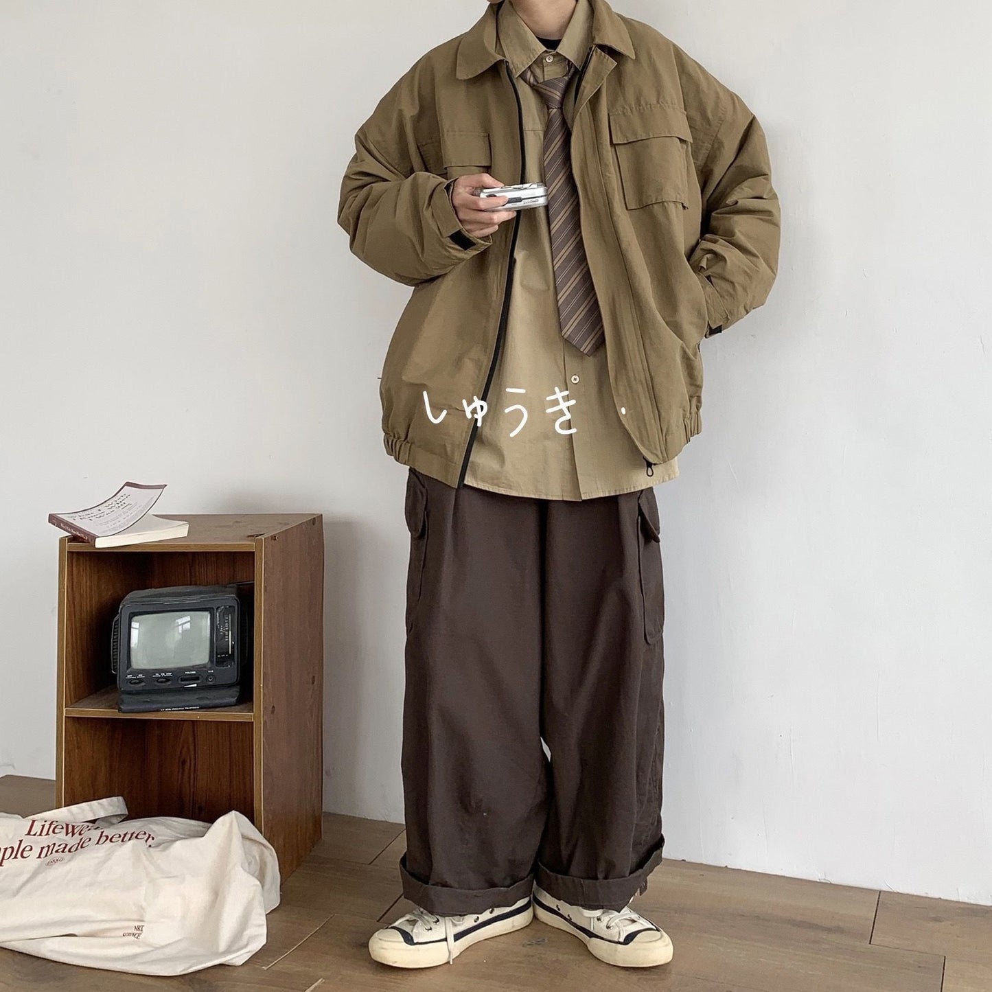 Loose Wide-leg Pants Ins Four Seasons Japanese Style