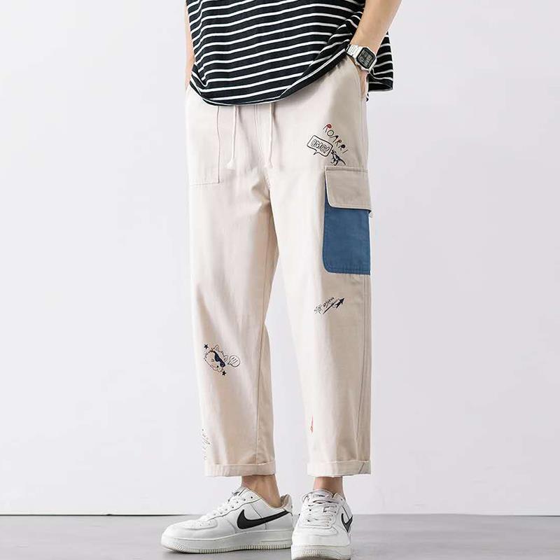 Men's Versatile Loose Japanese Style Wide Leg Pants
