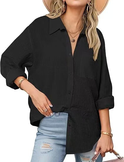 Casual Long-sleeved Shirt For Women