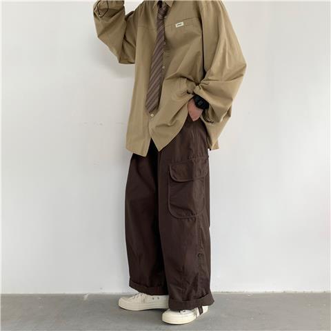 Loose Wide-leg Pants Ins Four Seasons Japanese Style