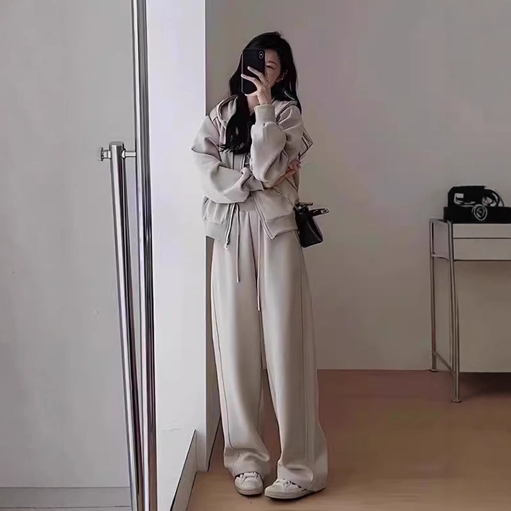 Idle Style Spring Leisure Sports Two-piece Set