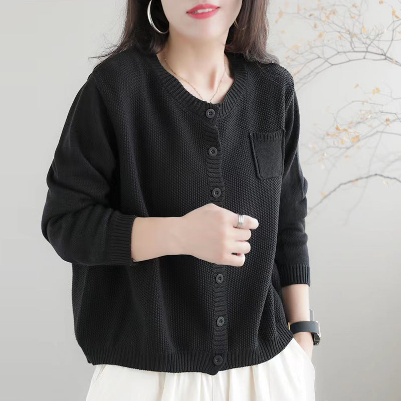 High-grade Korean Style Lazy Sweater Coat
