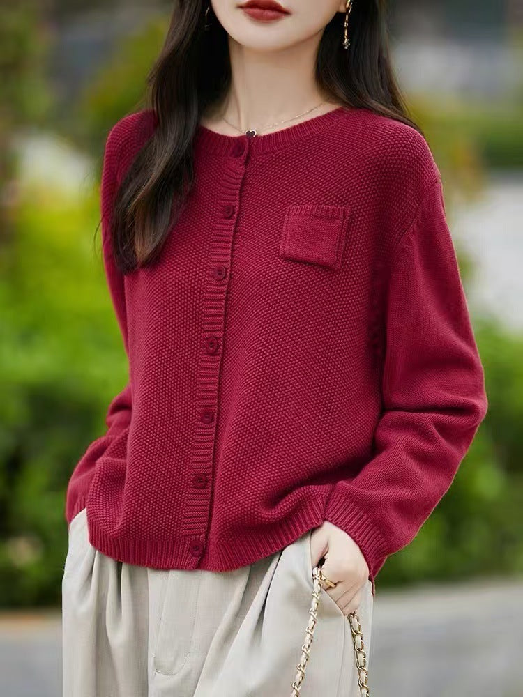 High-grade Korean Style Lazy Sweater Coat