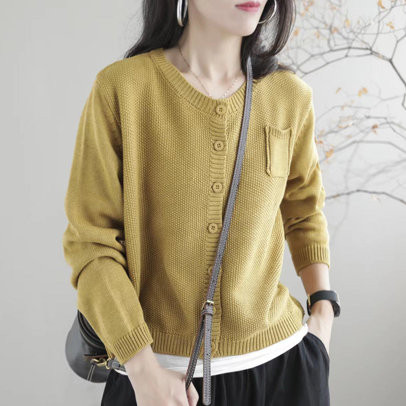 High-grade Korean Style Lazy Sweater Coat