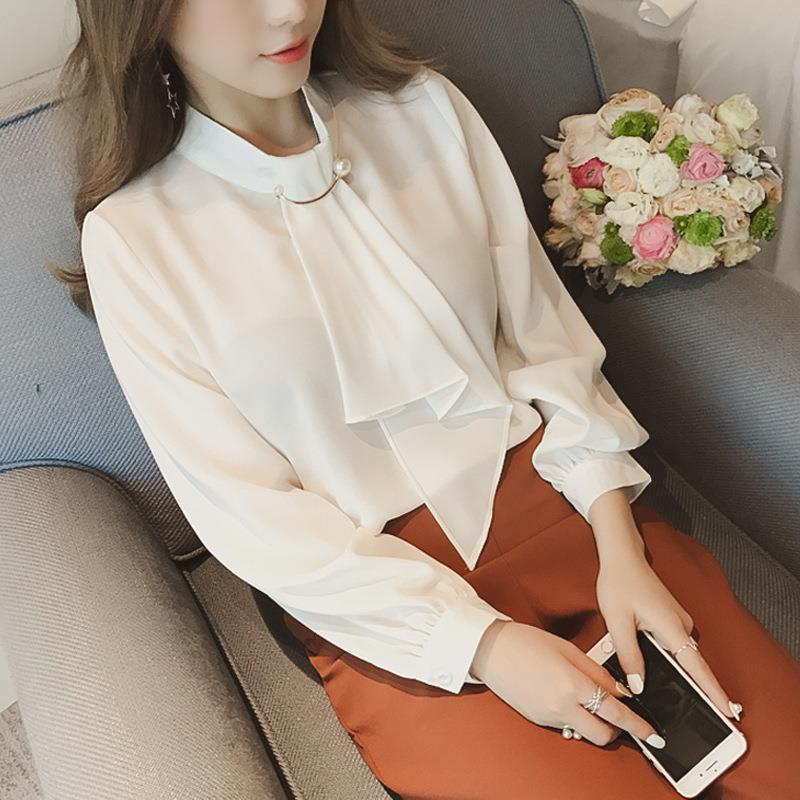 Women's Design Long Sleeve Korean Style Shirt